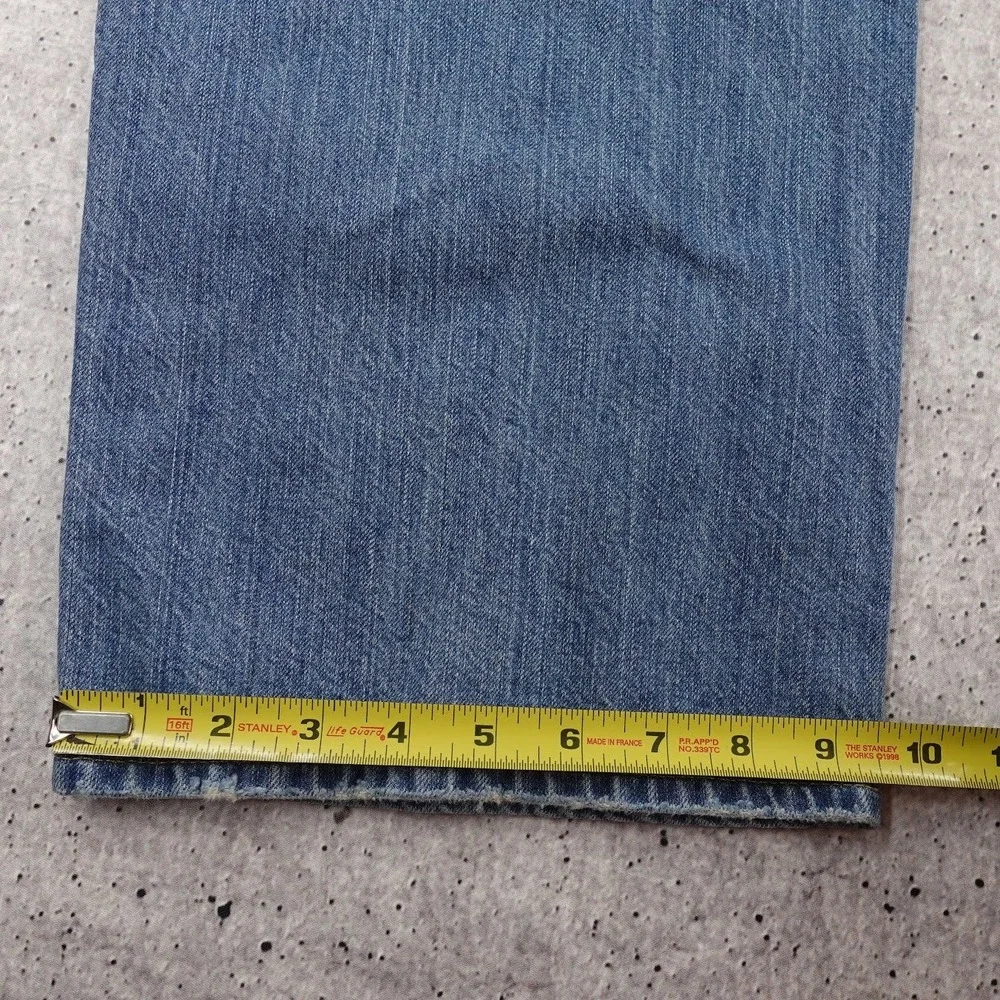 Polo Ralph Lauren Hampton Relaxed Straight Jeans Mens 46Bx32 Blue Denim Pants
